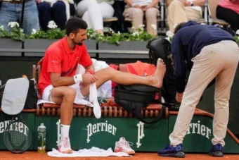 Wimbledon 2025: Djokovic seen training with knee brace. Injury history, expert reactions, match outlook and public skepticism—REnewz reports the full timeline.
