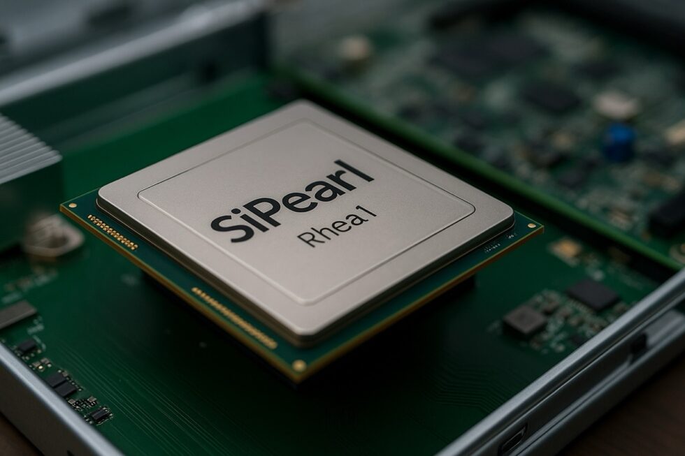 SiPearl’s 80-core Rhea1 processor enters production at TSMC. Designed to power Europe's Jupiter supercomputer with ARM cores and HBM2e memory.