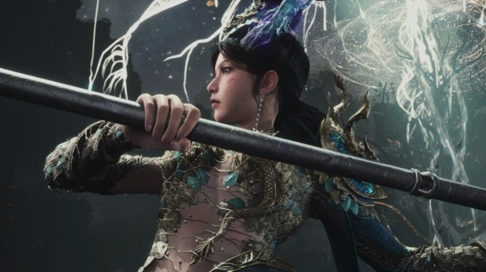 WUCHANG: Fallen Feathers launches July 24 with DLSS 4, delivering up to 5.9x FPS. Soulslike combat, RTX visuals, and mythological depth converge.
