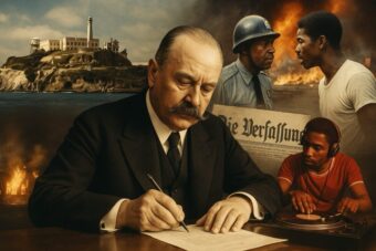 On August 11, 1919, Germany signed the Weimar Constitution. This date also saw Alcatraz open, the Watts riots, and the birth of hip-hop, reports G-Business.