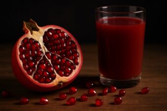 Learn about the nutrition, vitamins, health effects, and contraindications of pomegranate. Renewz reports on seasonal use and new scientific findings.
