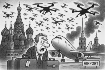 Massive drone attack on August 23 paralyzed Russian airports, including Sheremetyevo and Pulkovo, with dozens of flights canceled and delayed.