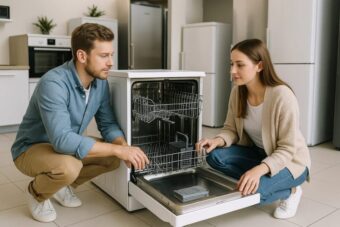 Dishwasher for family – discover how to choose the best model with tips on size, energy efficiency, noise, cleaning, and smart features for every household.