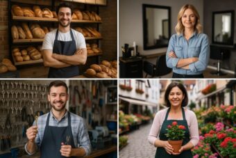 Business in Germany – opportunities, costs, taxes, franchises, and low-budget ideas. Learn how to start GmbH, café, IT service, or childcare business with funding support.