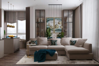 Learn how to combine glossy and matte textures in your interior to create a stylish and comfortable space.