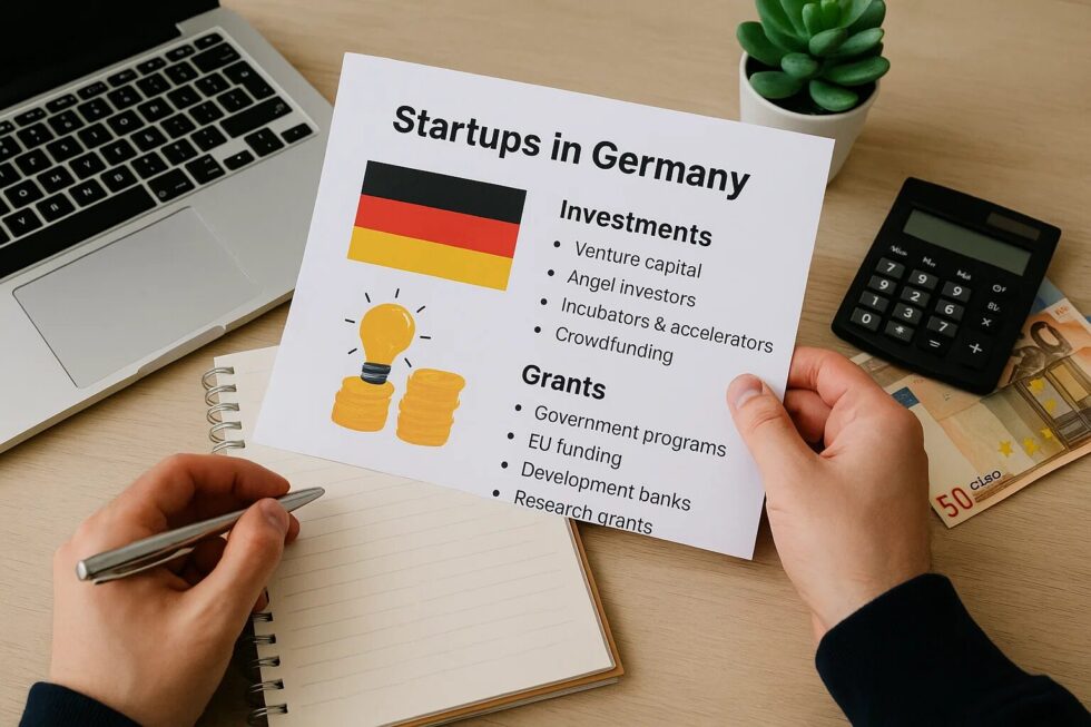 Discover top financial instruments for startups in Germany including government grants, venture capital, angel investors, and crowdfunding. Expert tips for funding success.