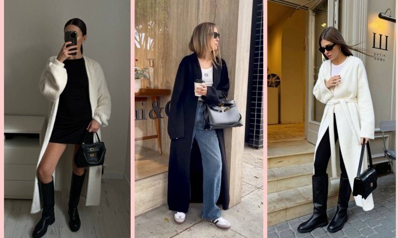 Long cardigan 2025 Germany — the trend replacing coats and slimming the silhouette. Discover where to buy, how much they cost, and styling tips for German women.