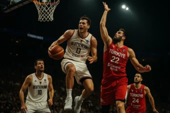 Germany faces Turkey tonight in the EuroBasket 2025 Final in Istanbul. Key players, tactics, TV coverage, livestream details and the historic significance.