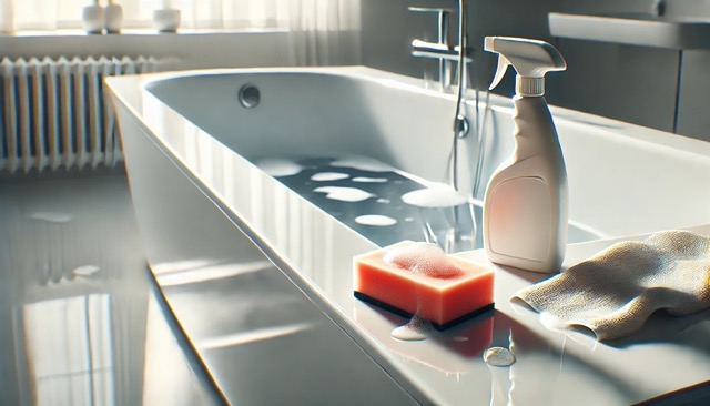 Safely clean an acrylic bathtub: approved products, step-by-step method, stain and mold removal, prevention and repair tips to keep the glossy finish for years.