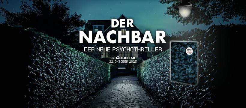 Sebastian Fitzek, Germany’s top thriller author, returns in 2025 with his new novel “Der Nachbar”. All details on the plot, tour dates & bookstores.