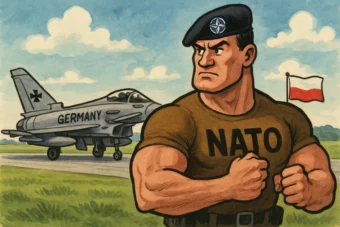 Germany boosts NATO’s eastern flank by deploying Eurofighters to Poland and investing €10 billion in drones. Renewz.de reports, citing Tagesspiegel, on Pistorius’ new defense plan.