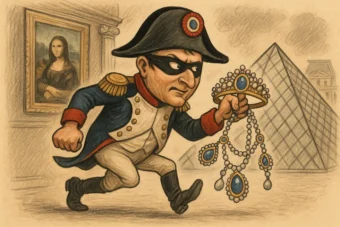 A daring heist in Paris: masked thieves broke into the Louvre and stole jewels from Napoleon’s collection. The BRB police unit is leading the investigation.