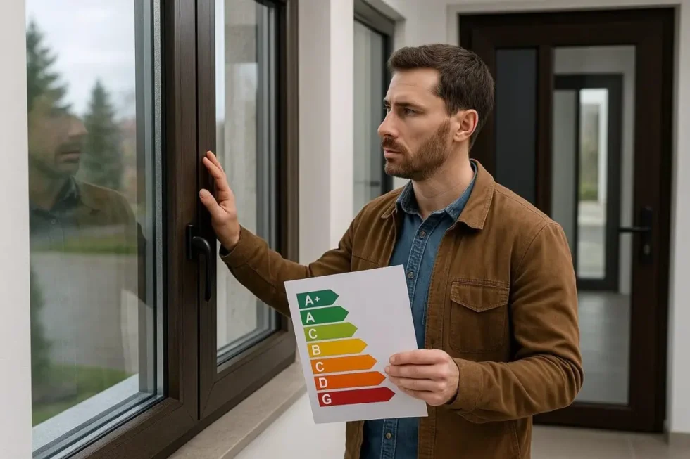 Explore optimal U-values, funding programmes and installation standards in Germany to select high-performance windows and doors for energy efficiency in residential buildings.
