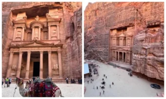 Discover Petra in Jordan — a UNESCO World Heritage site, one of the New 7 Wonders, and a dream destination for German travelers seeking history and adventure.