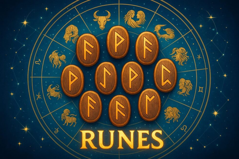 Rune Horoscope for Nov 12, 2025. Dagaz symbolizes breakthrough, new dawn, and profound change. A day for sudden insights and positive shifts.