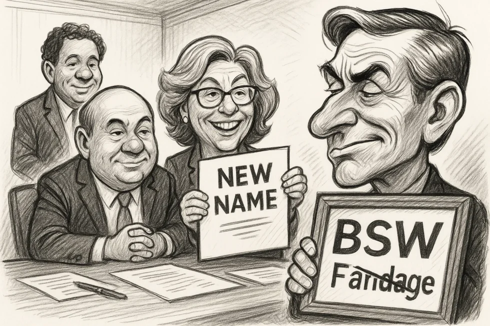 Das BSW – Bündnis Sahra Wagenknecht soll künftig „Bündnis Soziale Gerechtigkeit und Wirtschaftliche Vernunft“ heißen. Die finale Entscheidung fällt in Magdeburg