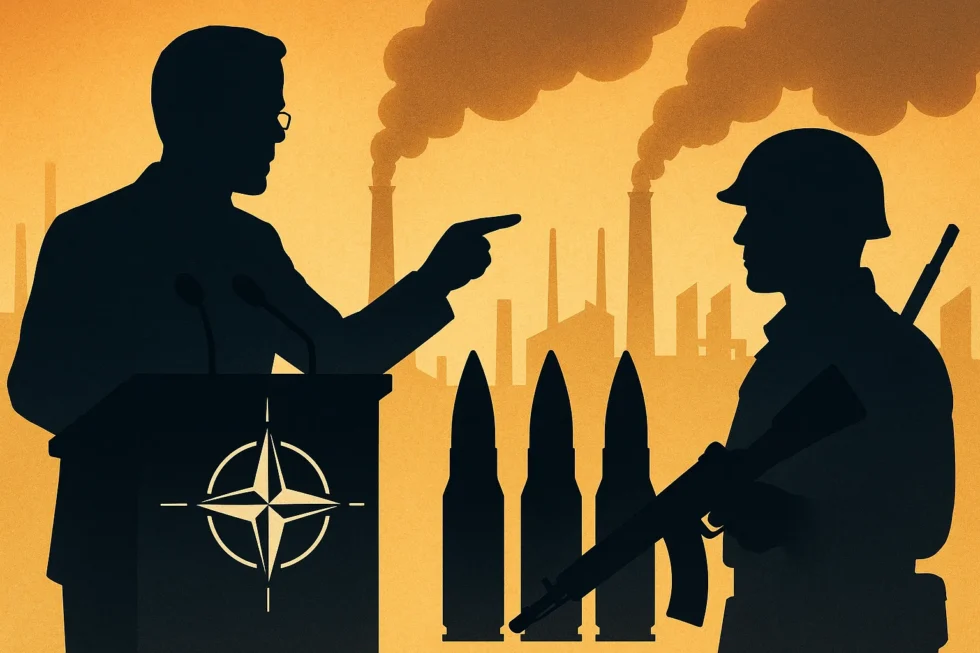 At the NATO-Industry Forum in Bucharest, Mark Rutte announced that NATO now produces more ammunition than Russia — a major shift in Europe’s defense balance.