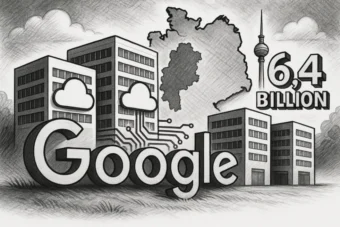 Google will invest $6.4 billion in new data centers in Dietzenbach and Hanau, securing 9,000 jobs without state aid.