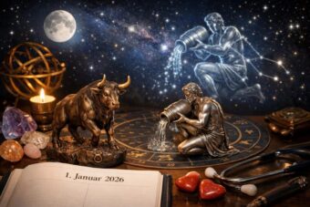 Daily horoscope for January 1 2026 explores Taurus and Aquarius relationships, solar storm alerts, and health advice for all zodiac signs to start the year.