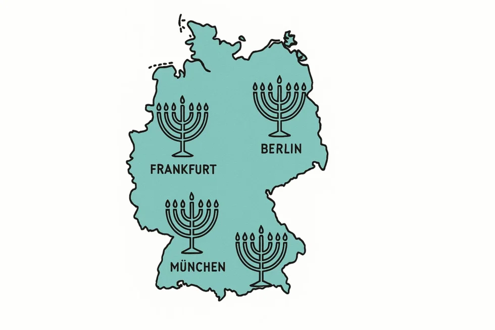 Where Hanukkah Is Celebrated Publicly in Germany