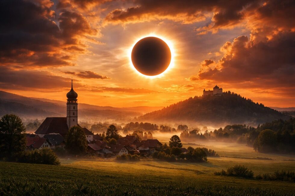Celestial events 2026: The solar eclipse on August 12, rare supermoons, and northern lights in Germany. All dates, locations, and pro tips at a glance.