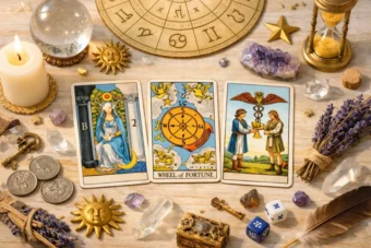 Tarot daily horoscope for February 2, 2026 with detailed forecasts for all zodiac signs, plus health and geomagnetic activity insights.