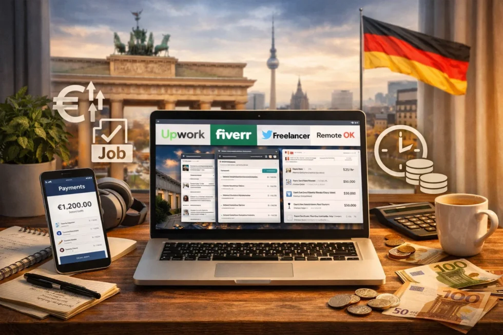 Online work in Germany is growing in 2026 as remote jobs, streaming, digital marketing and freelance platforms create new income opportunities. Discover where to find remote work from home and weekly payments.