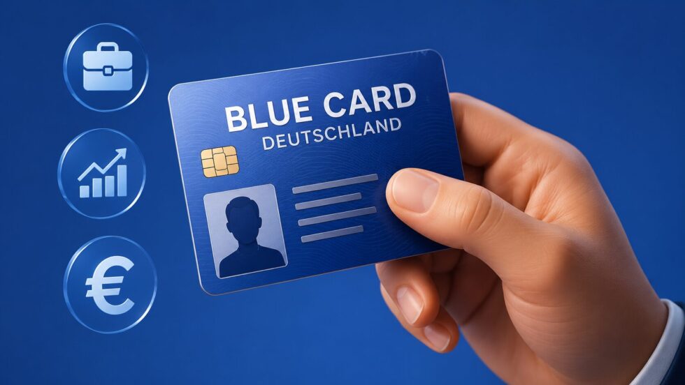Blue Card Deutschland 2026: salary thresholds, requirements, IT rules, shortage occupations, processing times and relocation conditions for foreign professionals in Germany.
